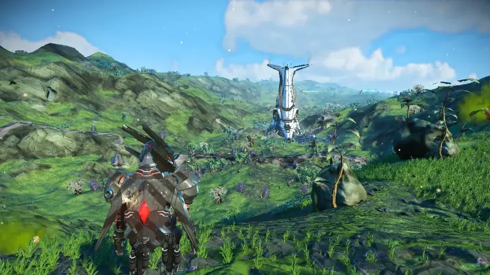 В No Man's Sky нашли планету, похожую на сурвайвал-песочницу Light No Fire — следующую игру Hello Games