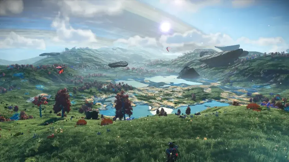 В No Man's Sky нашли планету, похожую на сурвайвал-песочницу Light No Fire — следующую игру Hello Games