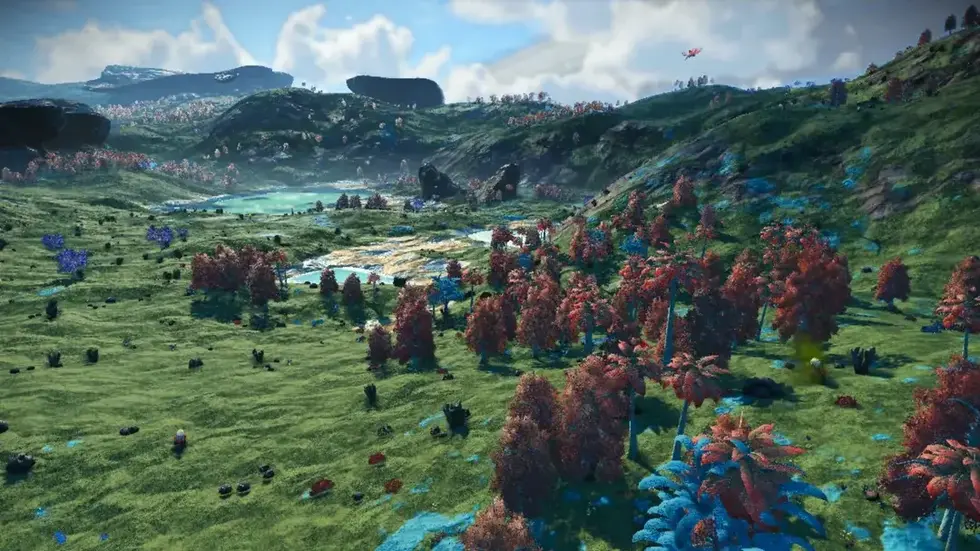 В No Man's Sky нашли планету, похожую на сурвайвал-песочницу Light No Fire — следующую игру Hello Games