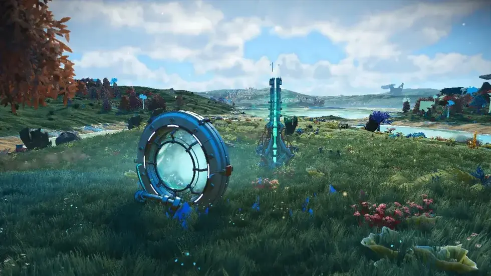 В No Man's Sky нашли планету, похожую на сурвайвал-песочницу Light No Fire — следующую игру Hello Games