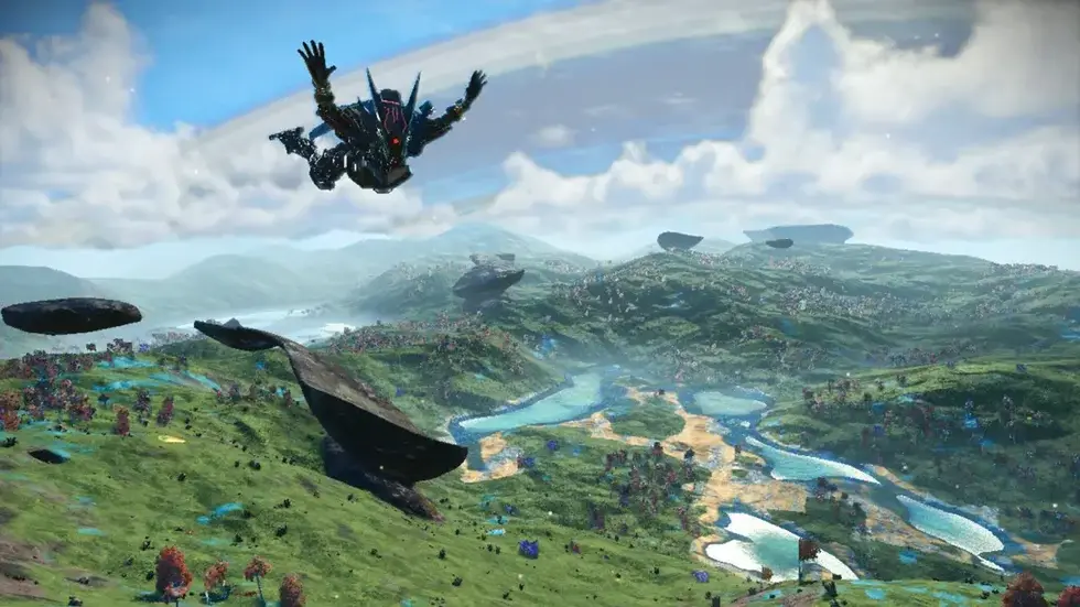 В No Man's Sky нашли планету, похожую на сурвайвал-песочницу Light No Fire — следующую игру Hello Games