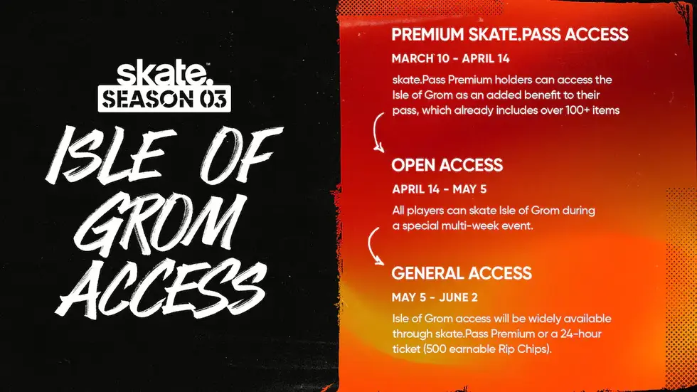 EA закроет часть карты в Skate за подпиской и добавит 24-часовые пропуска