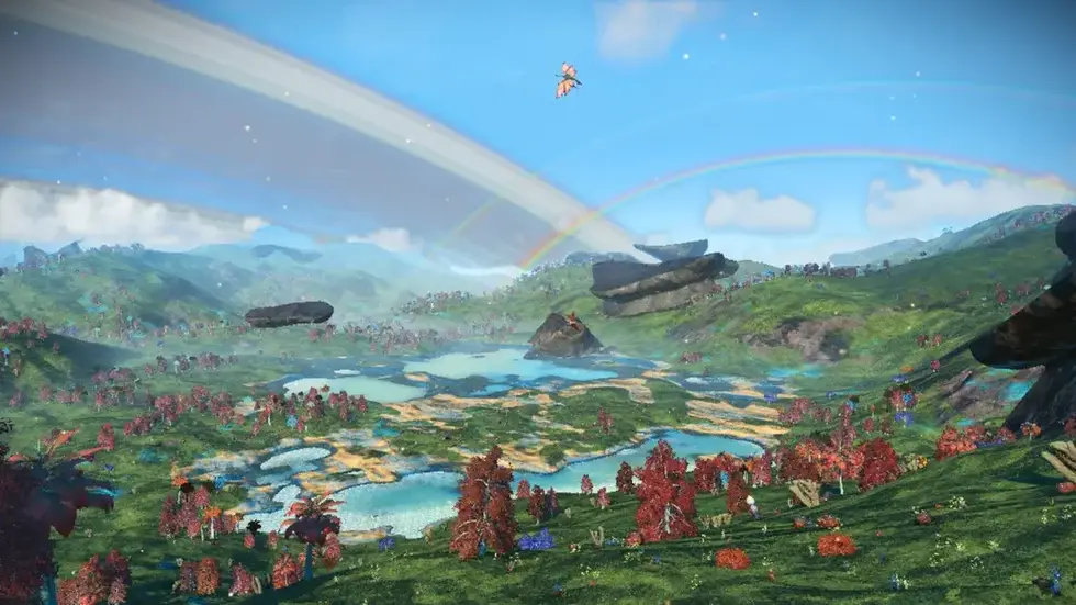 В No Man's Sky нашли планету, похожую на сурвайвал-песочницу Light No Fire — следующую игру Hello Games