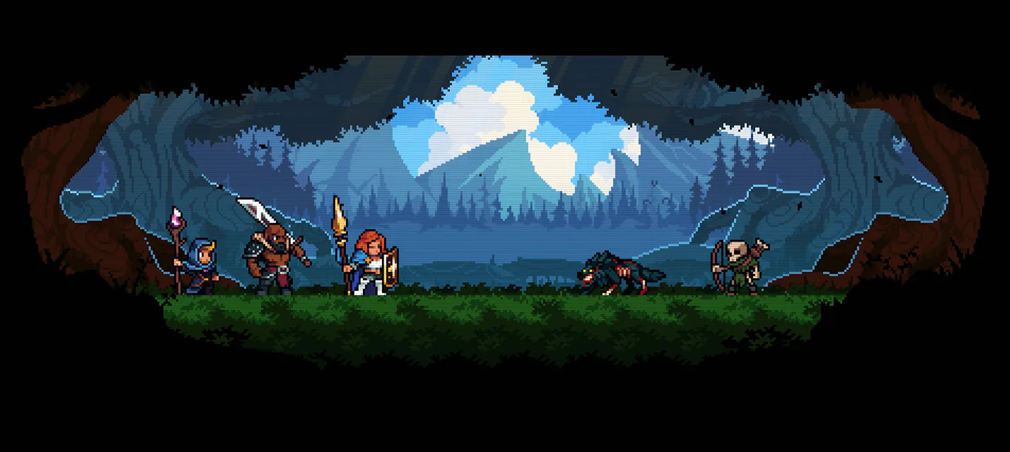 Пиксельный «ролевой-рогалик» A...