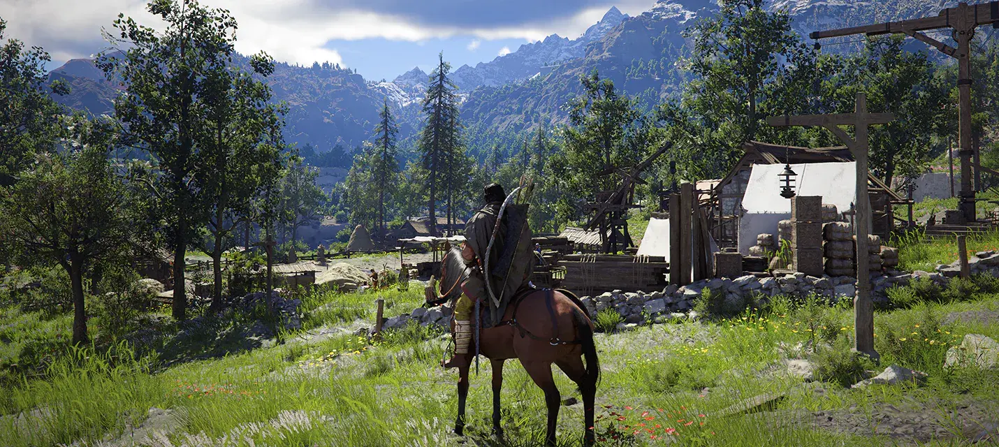 В Crimson Desert можно добраться до края мира, но дальше не пустит кит