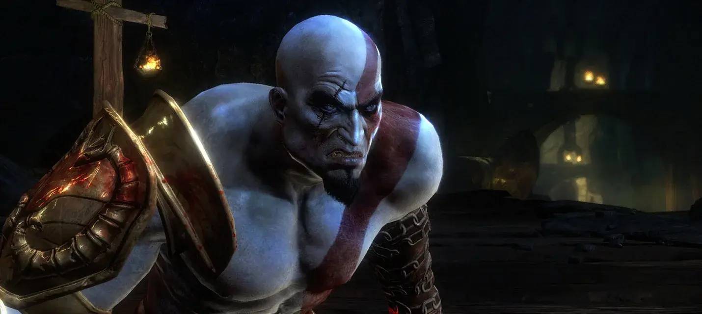 Бледный Кратос появился случайно — разработчиков вдохновил ранний концепт на белой бумаге