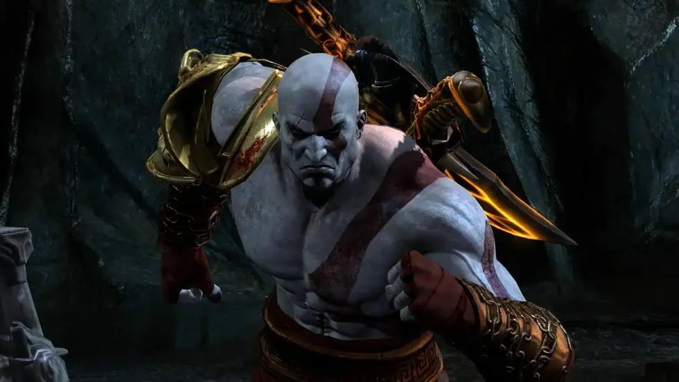 Бледный Кратос появился случайно — разработчиков вдохновил ранний концепт на белой бумаге