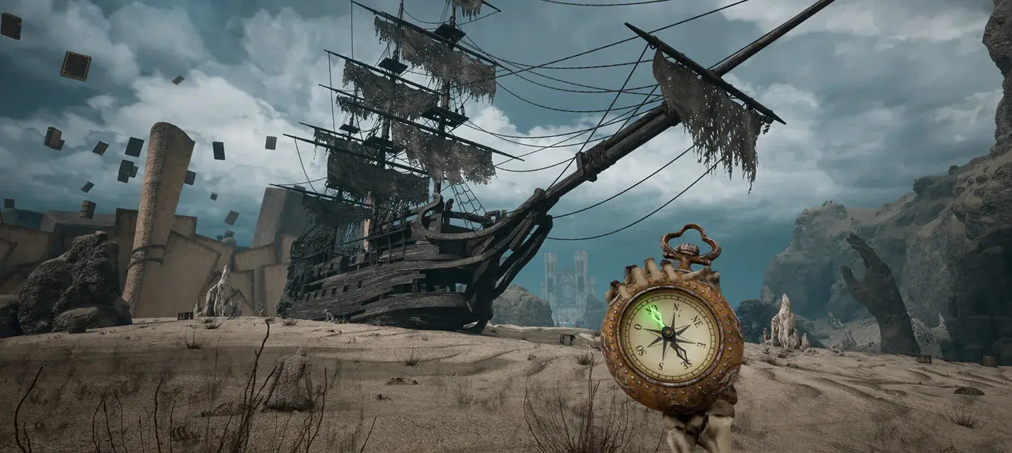 Анонсирован Nearborn — атмосферное приключение про скелета в пустынной Бездне