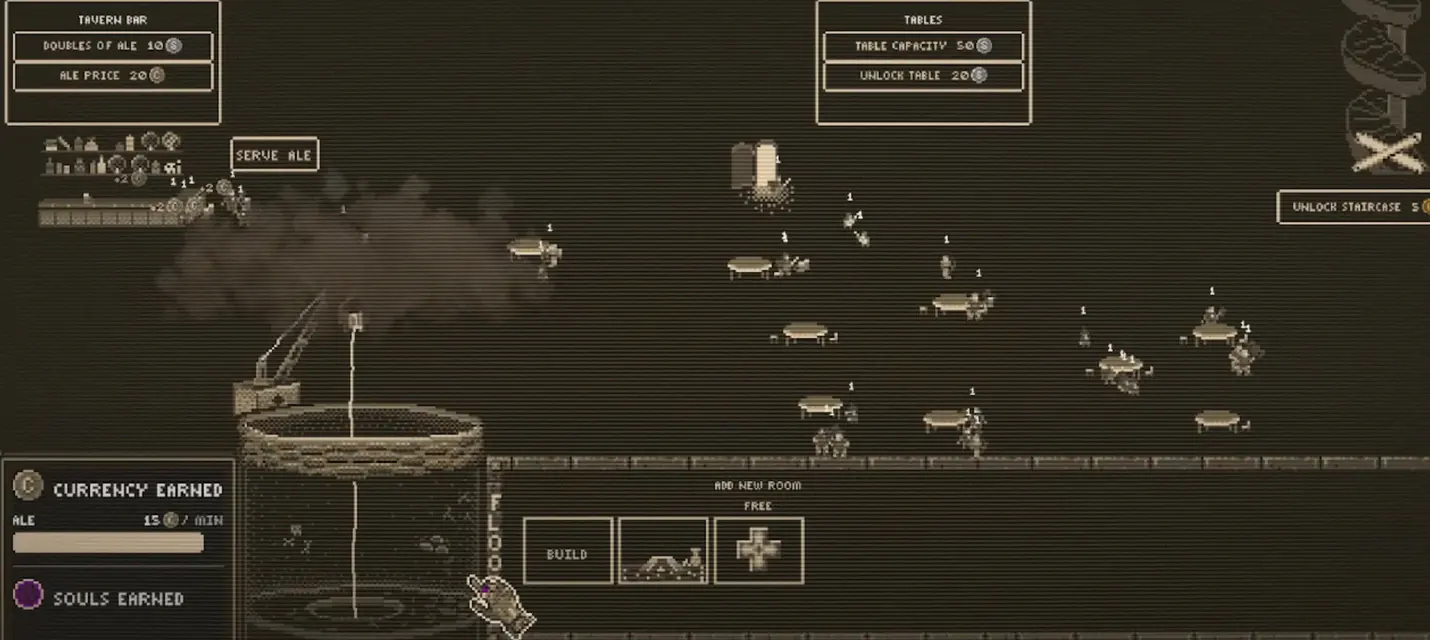 Анонсирована Inn Over Your Head — стратегия про таверну с подземельем и ловушками