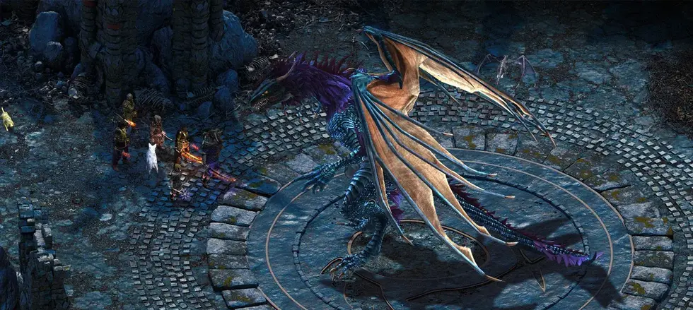 Pillars of Eternity получила пошаговый режим — его можно включать по необходимости