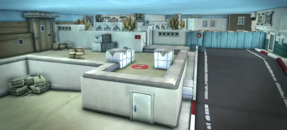 Игрок воссоздал Dust 2 из Counter-Strike в World of Warcraft в креативном режиме