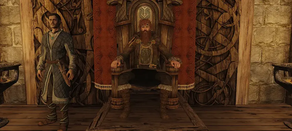 Мод для TES V: Skyrim добавил ярлам уникальные позы на тронах