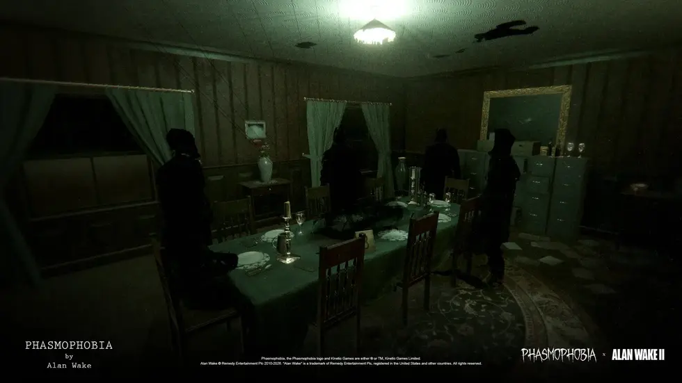 Phasmophobia получит кроссовер с Alan Wake II — событие стартует 12 мая