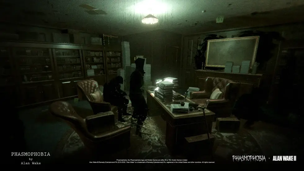 Phasmophobia получит кроссовер с Alan Wake II — событие стартует 12 мая