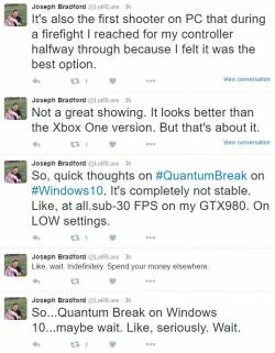 Remedy Entertainment - У PC-версии Quantum Break явные проблемы - screenshot 2