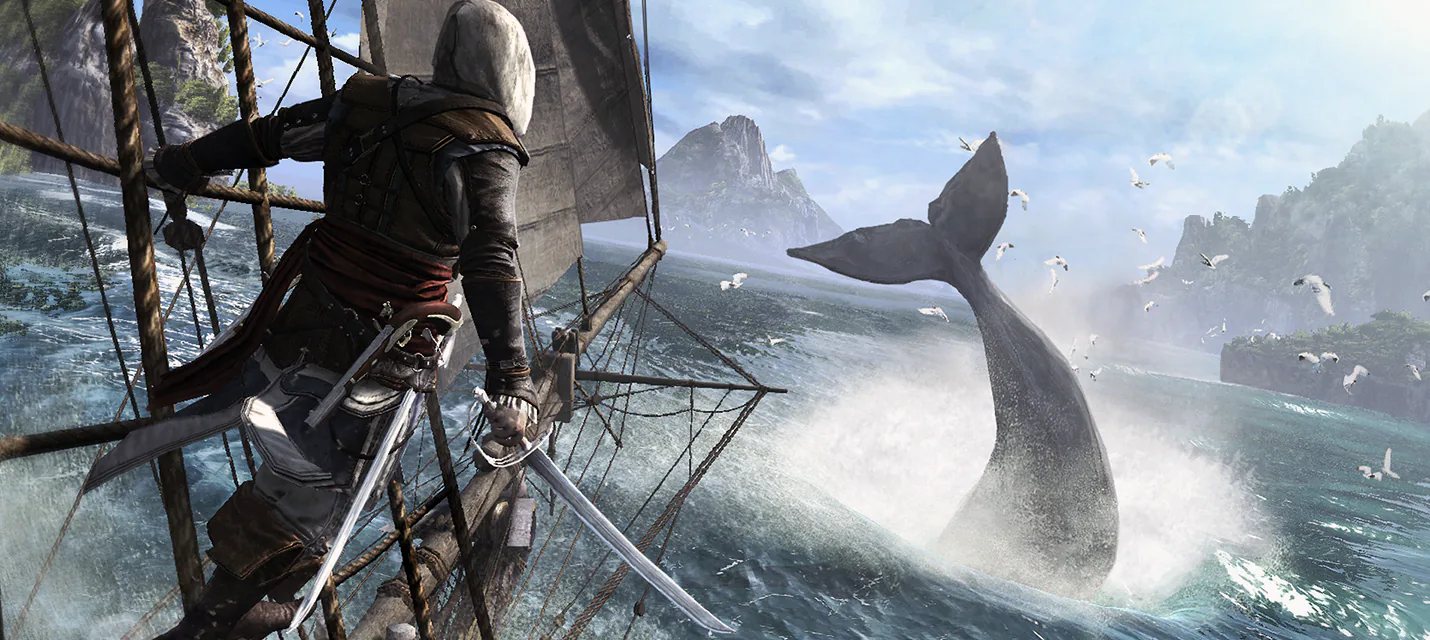 В ремейке Assassin's Creed Black Flag полностью переработали боевую систему в сторону экшена