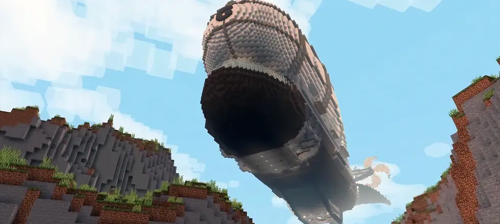 Вышел мод Create Aeronautics — он добавляет в Minecraft транспорт и физику