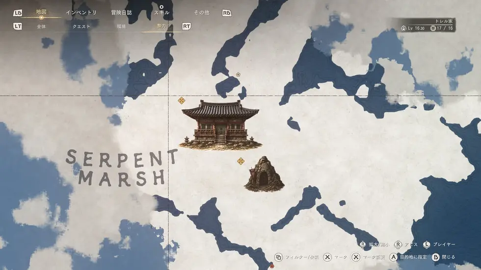 Мод заменяет размытые иконки на карте Crimson Desert на более детальные