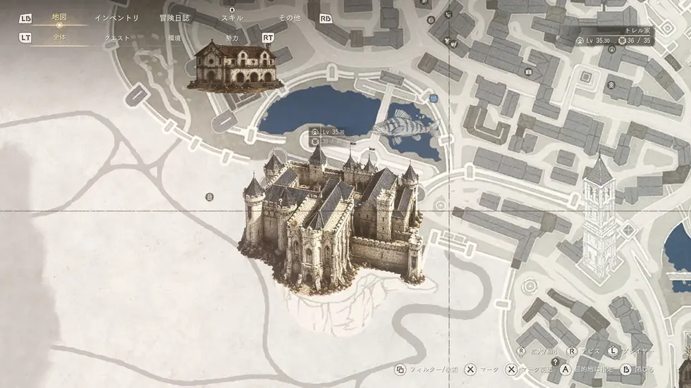 Мод заменяет размытые иконки на карте Crimson Desert на более детальные