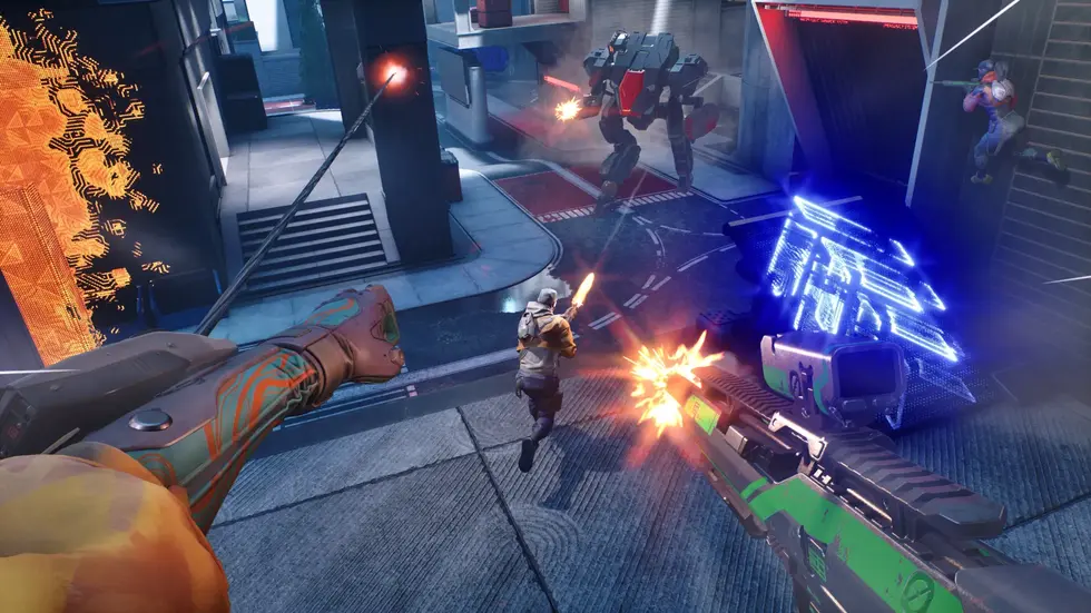Авторы Splitgate анонсировали Empulse — мультиплеерный шутер с мехами и бегом по стенам