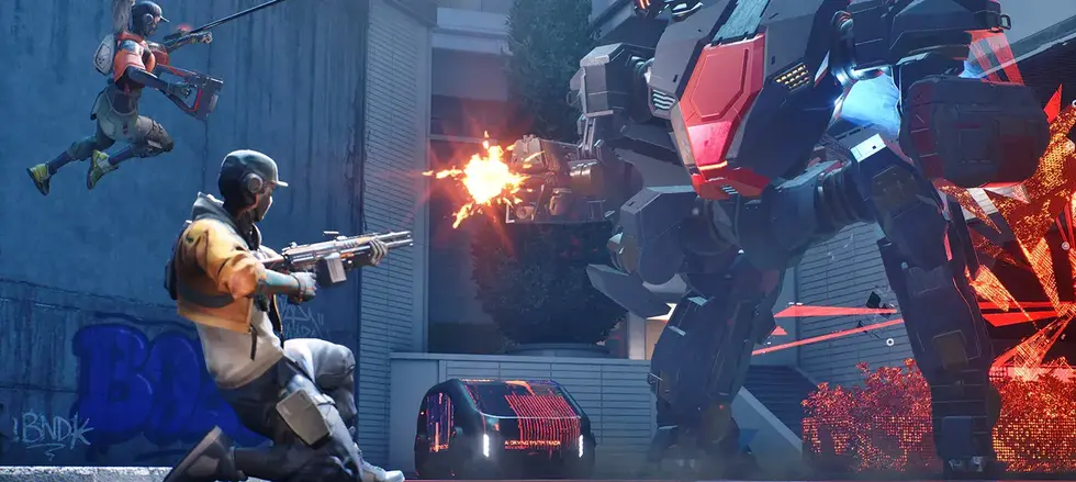 Авторы Splitgate анонсировали Empulse — мультиплеерный шутер с мехами и бегом по стенам