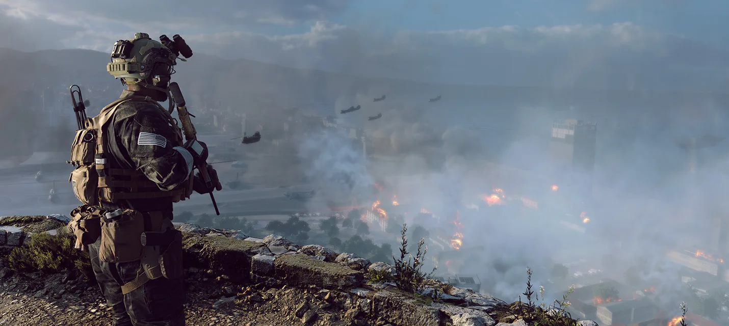 Геймплей Battlefield 6 на карте «Tsuru Reef» с катерами и боевыми судами
