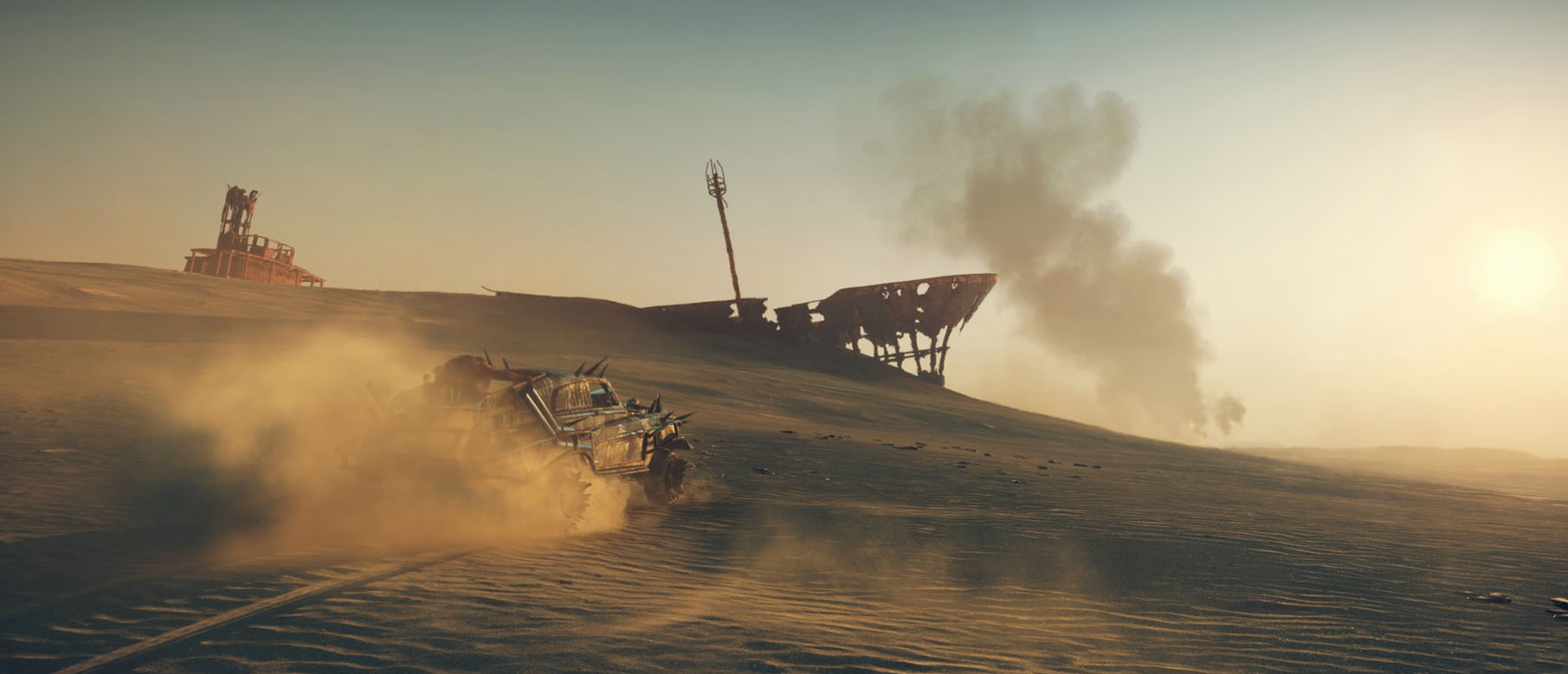 Изображение к 14 минут нового геймплея Mad Max