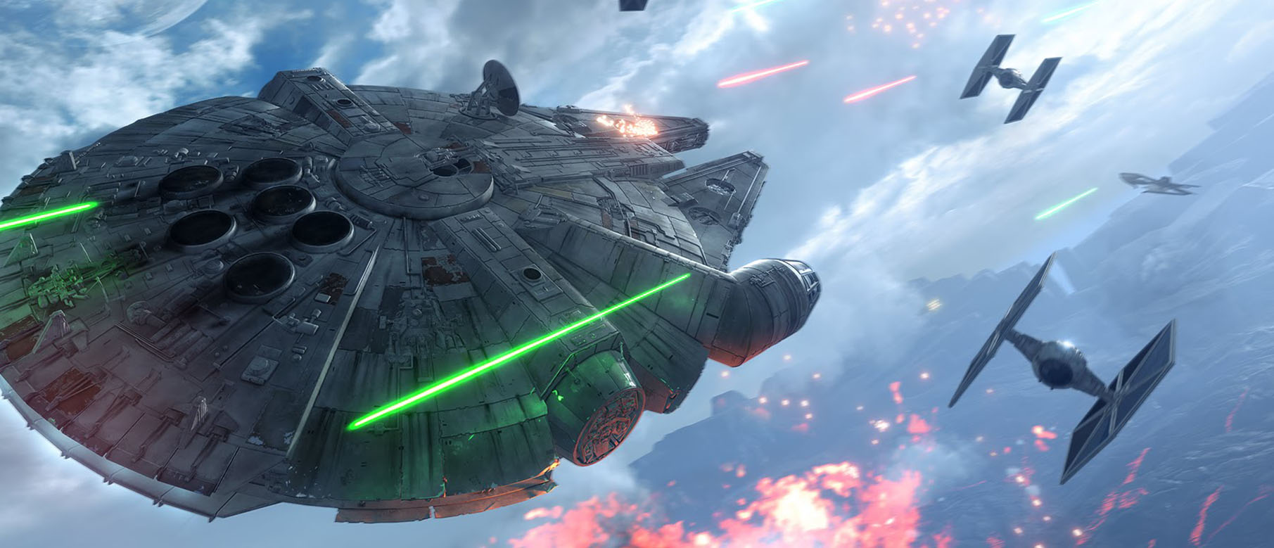 Изображение к Gamescom 2015: Геймплей режима "Эскадра" в Star Wars: Battlefront
