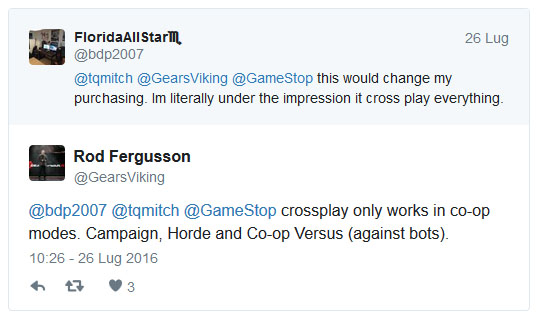 Gears Of War 4 - Gears of War 4 будет поддерживать функцию cross-play только в кооперативном режиме - screenshot 1
