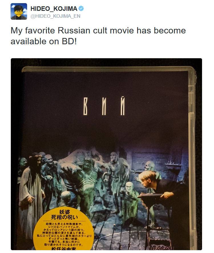 Hideo Kojima - Хидео Кодзима знает и любит русскую классику кино - screenshot 1