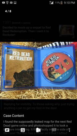 Rockstar - Качественная подделка PS4 издания Red Dead Retribution, сиквела RDR - screenshot 7