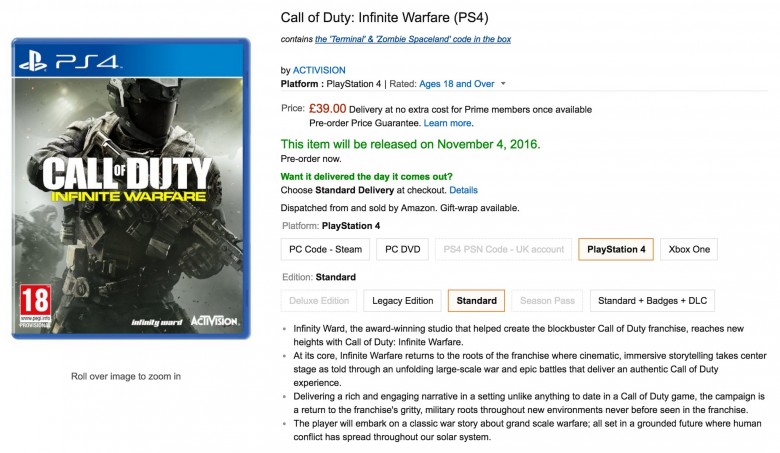 Battlefield 1 - Сезонные абонементы для Battlefield 1 и Call of Duty: Infinite Warfare дороже, чем сами игры - screenshot 3