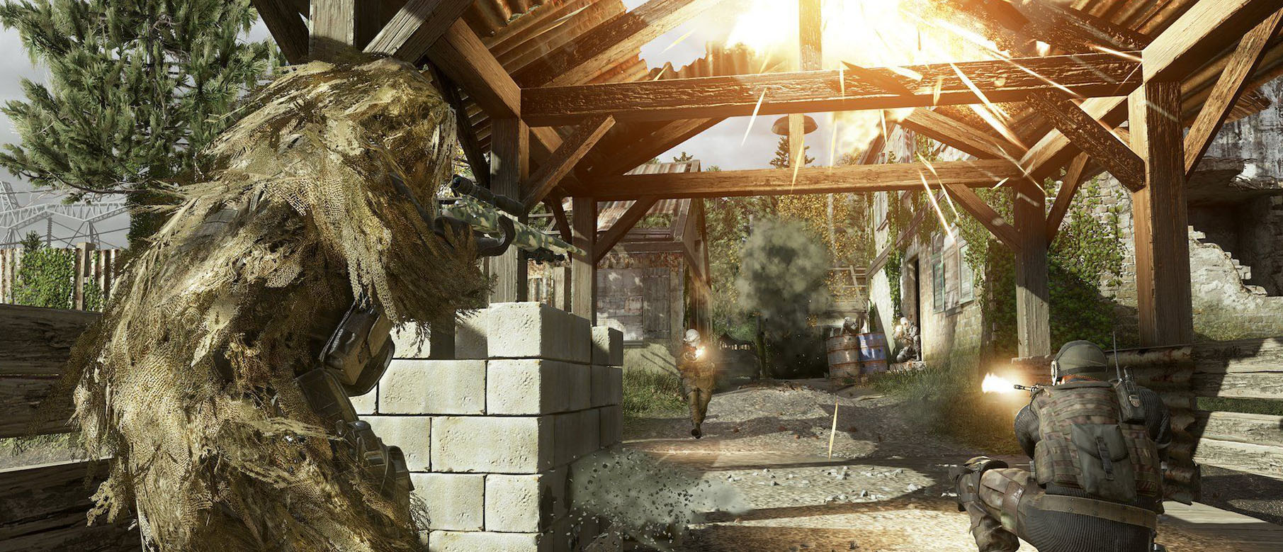 Изображение к В ремастере Modern Warfare есть новое оружие, но вы не сможете им пользоваться