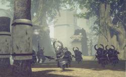 Platinum Games - Новые шоты NieR: Automata - новый район, новое оружие и меч из Final Fantasy XV - screenshot 14