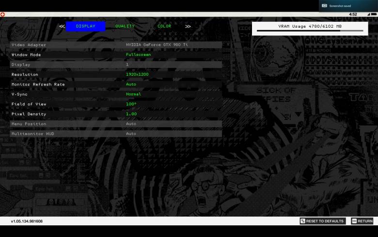 Watch Dogs 2 - Скриншоты графических настроек PC-версии Watch Dogs 2 - screenshot 1