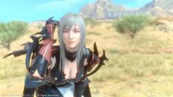PS4 - Глюк, который позволяет делать селфи с Аранеей в Final Fantasy XV - screenshot 4