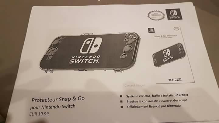 Nintendo Switch - Слух: фото аксессуаров для Nintendo Switch лицензированных Nintendo - screenshot 9