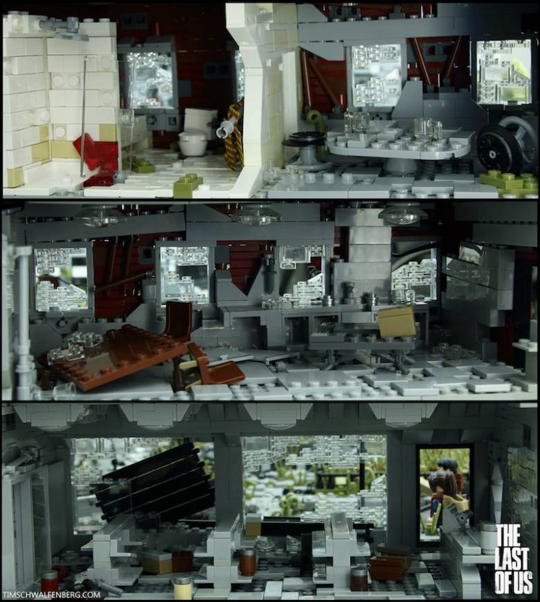 Naughty Dog - Частичка The Last of Us из 20,000 блоков Lego - screenshot 2