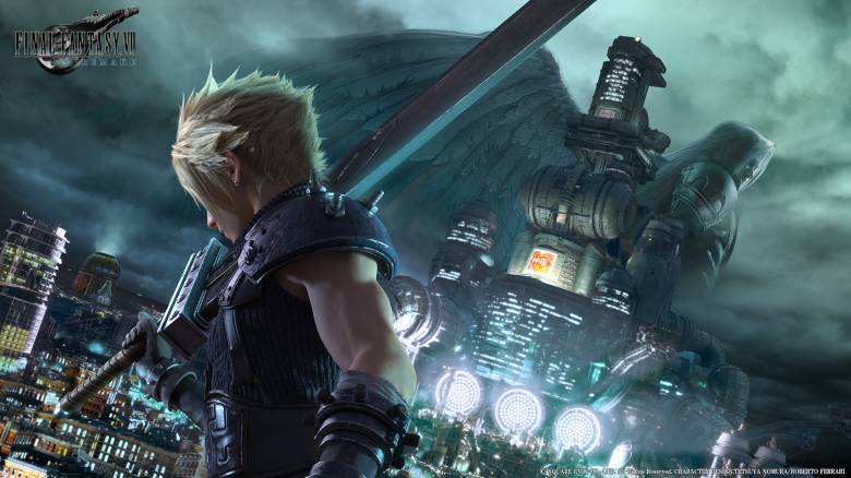 Final Fantasy VII - Взгляните на новый кей-арт ремейка Final Fantasy VII - screenshot 1