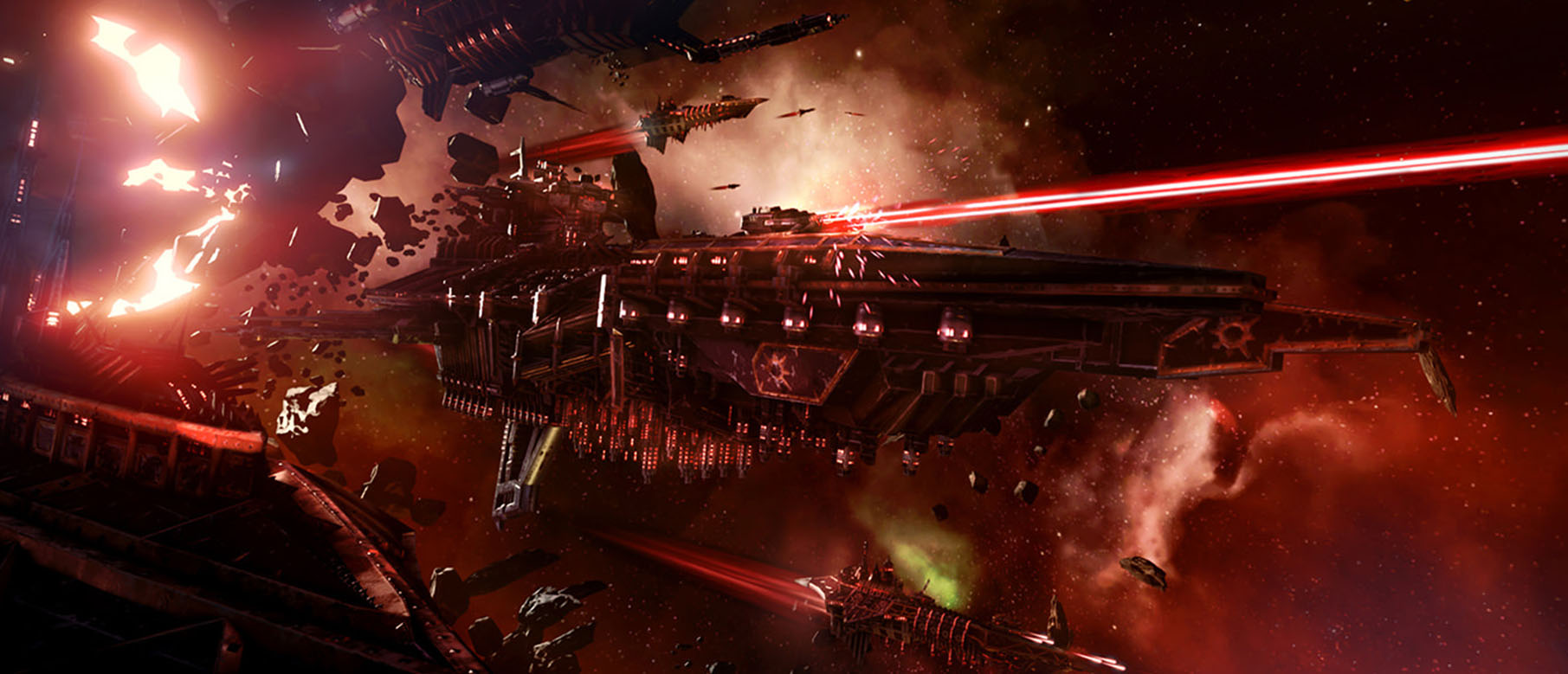 Изображение к Первый геймплей Battlefleet Gothic: Armada -  космической стратегии во вселенной Warhammer