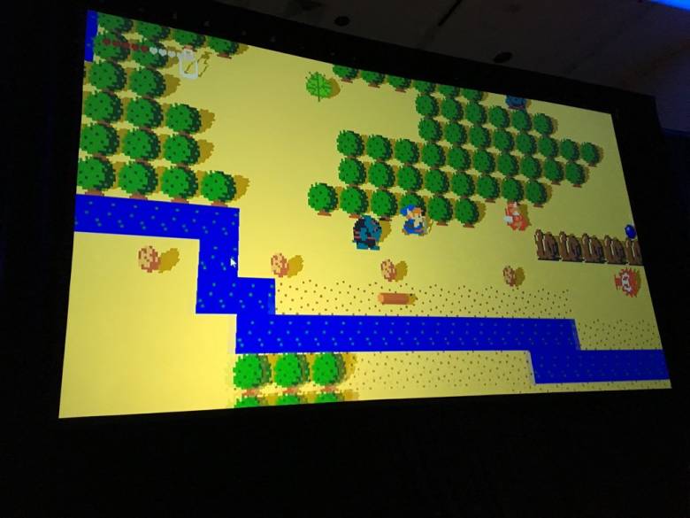 Nintendo - Первый прототип Zelda: Breath of the Wild выглядит как игра для NES - screenshot 1