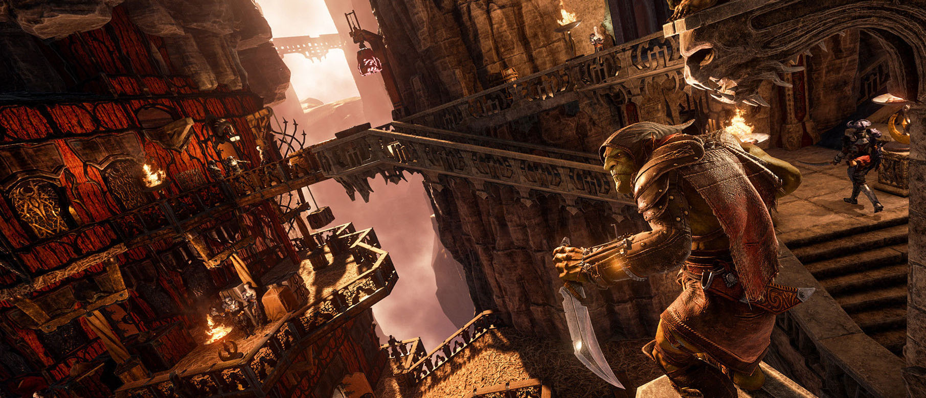 Изображение к Стикс проникает в Эльфийскую крепость в новом геймплее Styx: Shards of Darkness