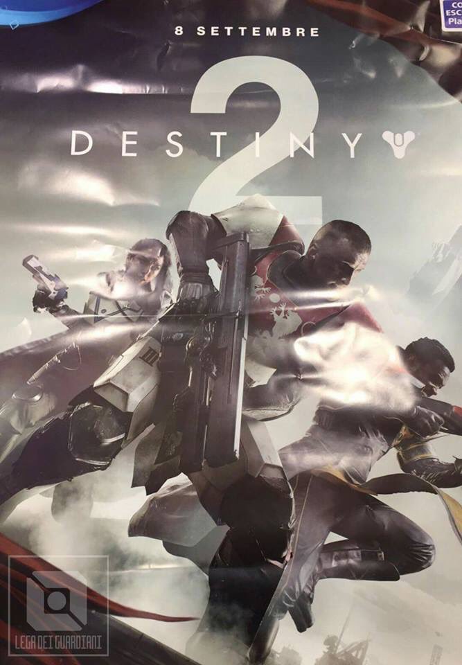 Destiny 2 - Слух: Фотографии постера с датой релиза Destiny 2 попали в сеть - screenshot 1