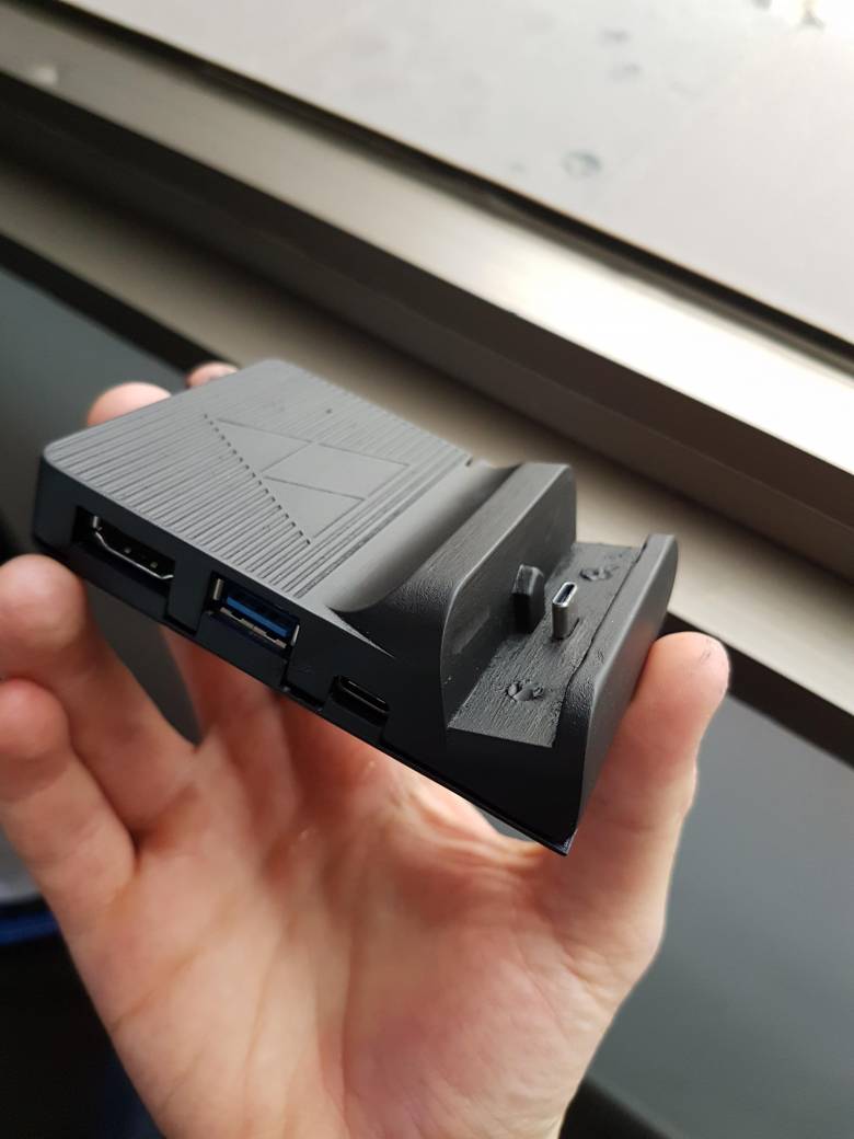 Nintendo - Напечатанная на 3D-принтере док-станция Nintendo Switch выглядит лучше оригинала - screenshot 4