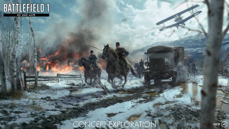 Battlefield 1 - Новые концепт-арты Battlefield 1: In the Name of the Tsar - screenshot 3