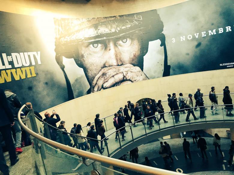 Call Of Duty: WWII - Огромный билборд в Париже подтверждает релиз Call of Duty: WWII - screenshot 1