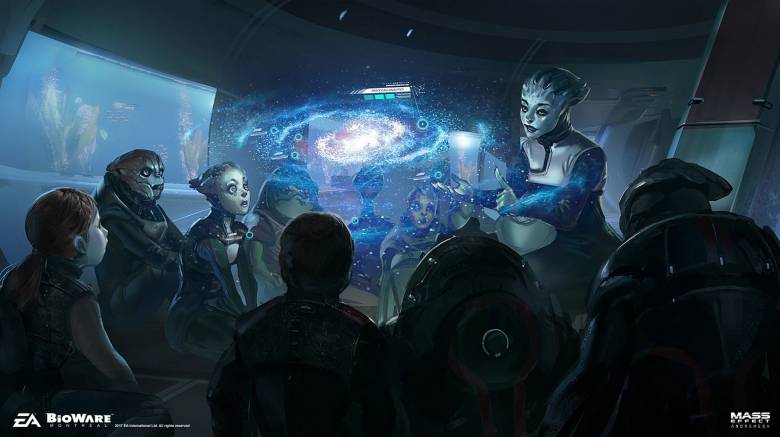 Mass Effect: Andromeda - В Mass Effect: Andromeda могли появиться дети всех рас - screenshot 3